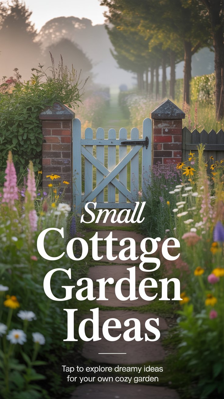 Ideas for Small English Cottage Gardens (Even Balconies!)