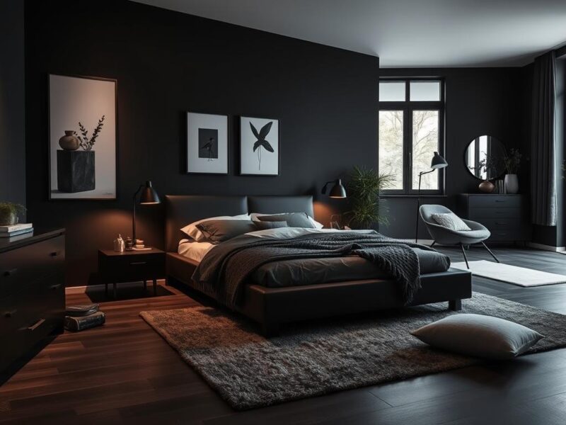 10 Mistakes to Avoid When Designing a Black Bedroom