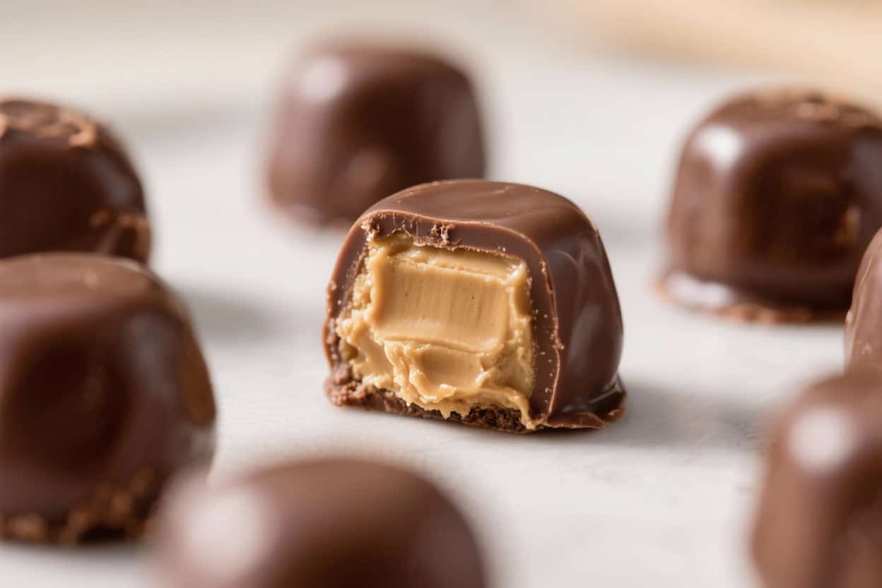 Keto Peanut Butter Chocolate Fat Bombs - A Rich, Satisfying Low-Carb Treat
